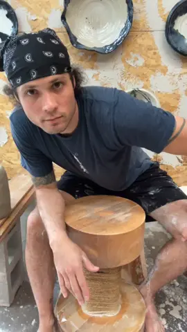 TikTok? TikTok! Throwing a #pottery bowl on a kick wheel. Music by @blookah & Jim Swim