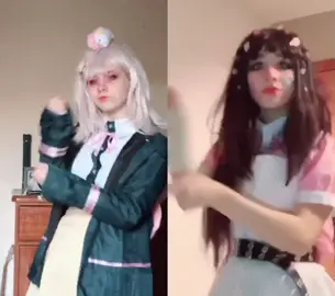 EU TE AMOOOO #dueto @logicalrain59 // #chiakinanami #chiakinanamicosplay #mikantsumiki #nanamiki #danganronpa #dr2 #eclipseclabr #fyp