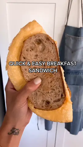 The viral TikTok breakfast sandwich! #foodreview #tiktokfood #letseat #justeatit #recipetutorial #breakfastsandwich #breakfast #healthyfood
