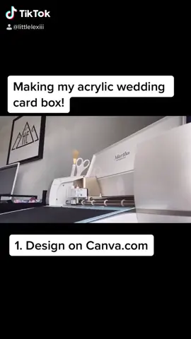 For anybody who missed my #DIY card box, here it is with some more detail! What #weddingdiy would you guys like to see next?! #cricut