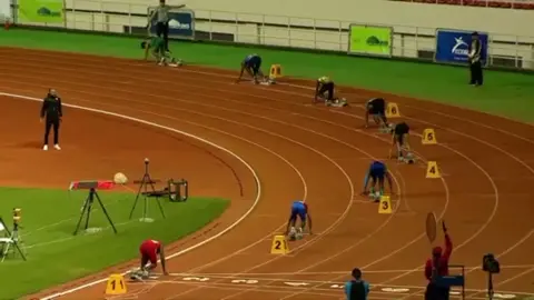 U20 4 by 100 world record, 38.62