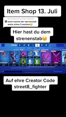 @batuhanatas antworten hier er ist jetzt im shop😉#fortnite #4u #viral #street8_fighter #foryou #itemshop