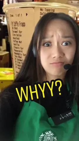 Who likes to give Starbucks a hard time? 🤚🏻 #greenscreen #fyp #foryou #starbucksdrinks #starbucksbarista #barista #starbucks