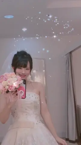 お友達からお誕生日プレゼントとしてウエディングドレスを着て写真を撮る機会をもらいました👰💓30歳になったゆきだるまをこれからもよろしくお願いします⛄️ #竹内daddydaddy #ウエディングドレス
