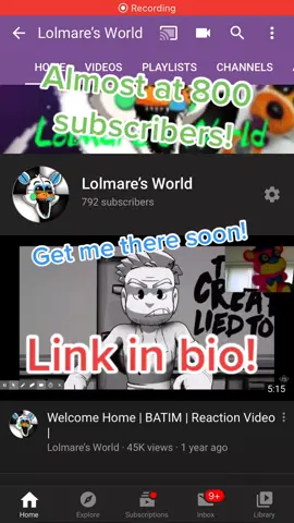 Almost at 800 on YouTube! Subscribe to my channel to get me there! #subscribe #almostat800onyoutube #subscribetomyyoutube #4upage