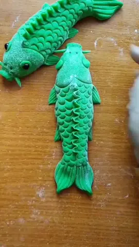 make a Nice dough fish#tiktokdiy #learnfromme #dough #fyp