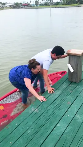 She was singing scared! 😂 #FailArmy #singing #lake #fall
