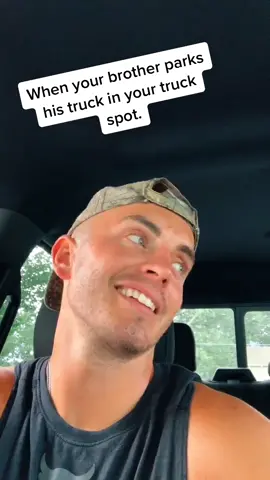 Don’t touch my truck or my parking spot. #tantrum #trucks #parking #fyp #babyvoice #NicerToMe #country #MomsofTikTok
