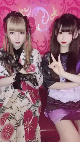 流行りの ！ #初めてだって関係ない りりちゃん @_chanriri_  と ！#tiktok夏祭り #浴衣 #KRYCLOTHING #地雷 #メンヘラ #地下アイドル #アイドル #コンカフェ #メイドさん #おすすめにのりたい #運営さんだいすき