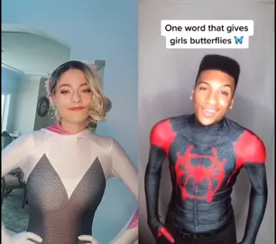 @itstyreek You forgot the most important part 😤🌻🤍🖐🏼 #spidergirl #spidergwen #gwenstacy #milesmorales #spiderverse #spiderman #marvel