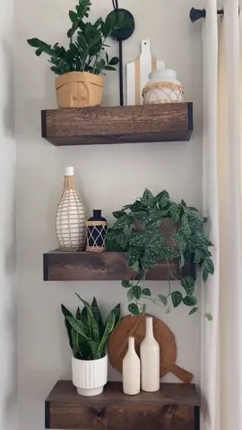 Updated these cheep glass jars with some spray paint! #LetsFaceIt #fyp #DIY #diyhomedecor #homedecor #homedecorideas #shelfstyling #shelfie #paint