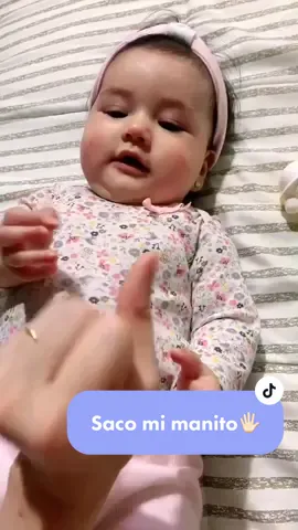 Juego de manitas!!! #babytiktoker #bebes #fyp #viral