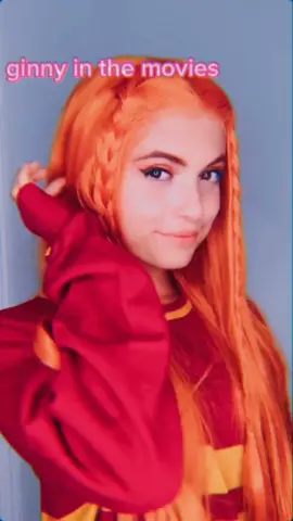 book ginny is an icon no one can tell me otherwise #fyp #foryou #harrypotter #ginnyweasley #bookginny #books