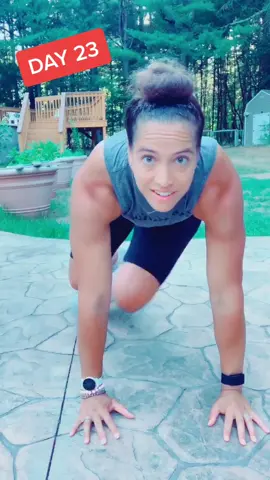 #fitnesschallenge DAY 23: since we love the #cupidshuffle so much, #duet this! bear planks are GREAT for the core. next vid for different angle! #fit