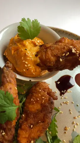 Crispy Buttermilk Chicken Strips, Ballymaloe Mayo with a Tandoori Twist! Can you make it? 🐔 #chefdaniellambert #chicken #Ballymaloe #ad #irish