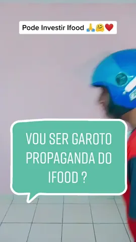 Responder a @arlindosilvadanta Serei Garoto Propaganda Do #ifoodbrasil ? @ifoodbrasil #vidademotoboy #marcosk #entregadores #entregadordepizza #ifood