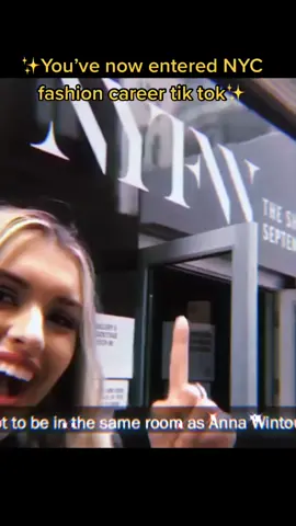 Like and follow to stay💕vids on industry tips coming soon #nyc #newyork #fashion #fashioncareer #fashioncaretips #nyfw #bellahadid #career