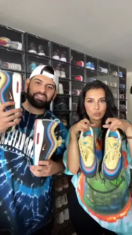 Couple matching sneakers check with @misssminaaa ❤️ #fyp #foryou #shoes #LetsFaceIt #shoeschallenge #sneakers #couple #bae #couple