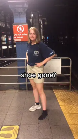 i’ve missed the subway #nyc #storytime #shoe two women peed on the platform next to us while we waited and one woman yelled at me♥️ i love nyc🤩