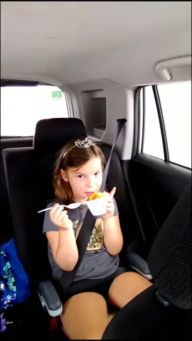 Elena loves the water ice from Q&S Kool Cups! #BiggestFan #yum
