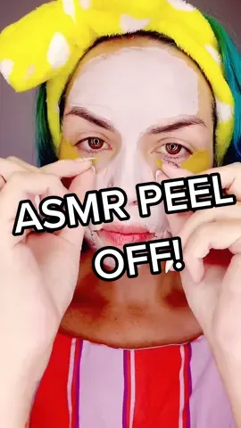 Nice! #peelofffacemask #asmr #asmrsounds #asmrskincare #skincare #skincareroutine #pores #poremask #largepores #porecleanse #mask #clearskin #foryou