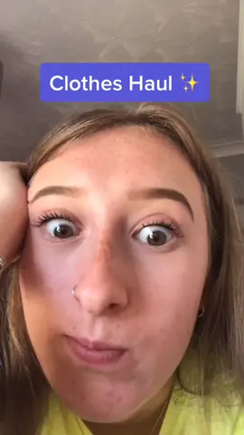 CLOTHES HAUL 🤪 #fyp #clotheshaul #plt #hm #newlook #misguided