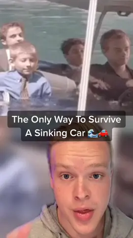 How To SURVIVE A SINKING Car! 🌊🚗 (IG:Braydon.roy) #howto #survive #sinking #car #survival #tips #safety