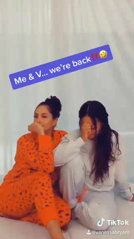 Guess who’s back!! This is harder than it looks @vanessabryant ‼️‼️🤣 #dontreactchallenge