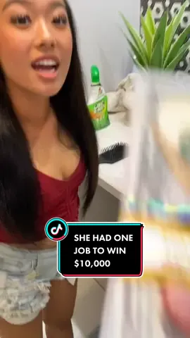 She had one job to win $10,000. Were you confused as well? 😭 try this with your friends and see how they do! #challenge #money #viral #fyp