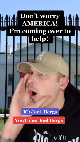 Don’t worry AMERICA! I’m coming to HELP!!!