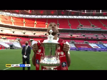 ARSENAL LIFT THE FA CUP 2020