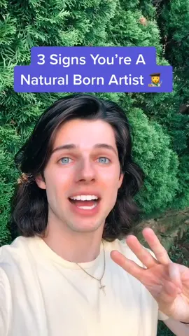 3 Signs You’re A Natural Born Artist 👩‍🎨 (does this sound like you?) #artist #education #LifeHack #manifestation