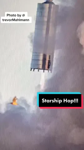 YESSS spacex starship finally hopped!!! This was 150m #spacex #starship #future #LearnOnTikTok #tiktokpartner 20km hop next! Mars is getting closer 🚀