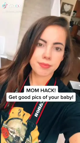 this seriously is my fav hack of all time & helps me get so many good pics of her!! #LearnOnTikTok #tiktokpartner #momhack #babiesoftiktok #fyp #moms