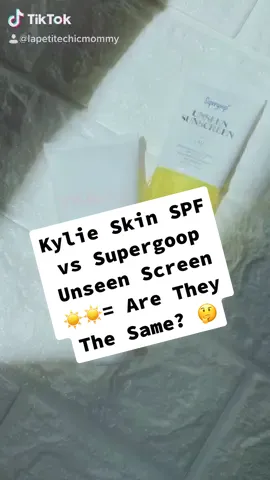 Supergoop Dupe? #kylieskin #kyliecosmetics #skincarebyhyram #skincareroutine #beautytips #TheWeekndEXP #TikTokRecipe #teenskincare #fyp #makeuphacks