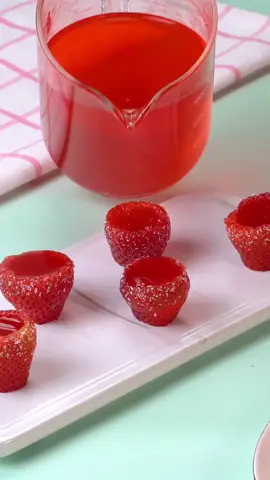Strawberry jelly 😋 #foryou #fyp #LearnOnTikTok