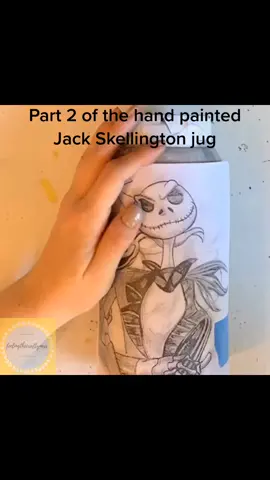 #jackskellington ##jackskelington #nightmarebeforechristmas #handpainted #handdrawn #etsy #etsyshop #smallbusinessowner #SmallBusiness #shopsmall