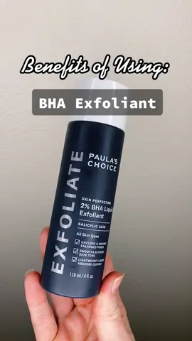 This BHA exfoliant is a game changer for your skin!✨ #tiktokpartner #LearnOnTikTok #skincare #beautytips  #CanYouWorkIt #fyp #tiktokskincare #fyp