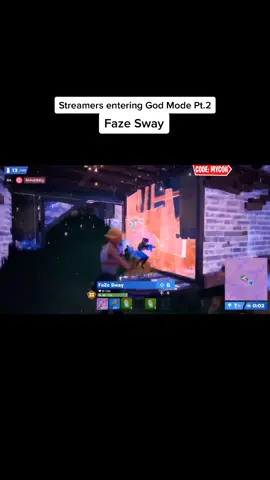 Streamers entering God Mode Pt.2#memes #fortnite #foryou #xyzbca #foryoupage #clutchupmoments