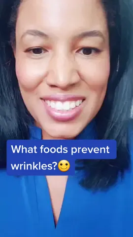 What foods prevent wrinkles? #LearnOnTikTok #tiktokpartner #lifestylemedicine #wfpb
