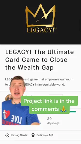 Help support @truunity.com ‘s work of wealth education #Kickstarter #generosity #Love  #education #game #blackownedbusiness