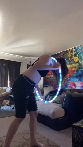 I got my new hoop today just in time for my birthday party this weekend :) #fyp #hulahoop
