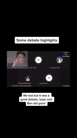 @bucket.hat.ben @themodernrepublican good job @presidentialsmeet #debate #highlights #conservativechris