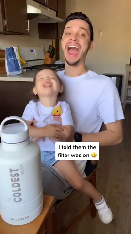 He was so annoyed when I showed him the after product HAHA @joelkevinallen @thecoldestwater #thecoldestwater #fyp