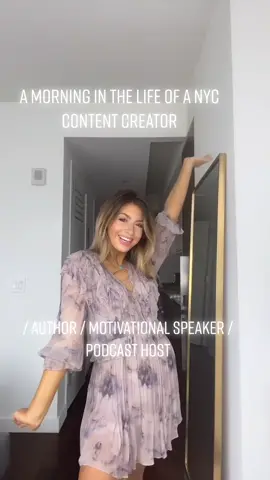 ☕️ A morning in the life! #Vlog #nycvlog #contentcreator #author #solopreneur #femalefounder #dayinthelife #goalsetting #morningroutine