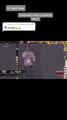 Reply to @i_love_lil.peepp rolling loud 2017 #peep #lilpeep #gus #gustavelijahåhr #hellboy #trapgoose #fypシ #foryou #foryoupage #lilpeeplive