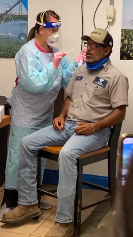 Dad getting COVID tested! All jokes aside prayers for the world 🌎  🙏🏽💞 #fyp