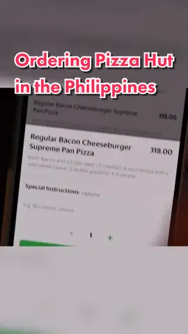 I couldn’t resist the description of this pizza 🍕 #thatswhatshesaid #funny #pizzahut #philippines