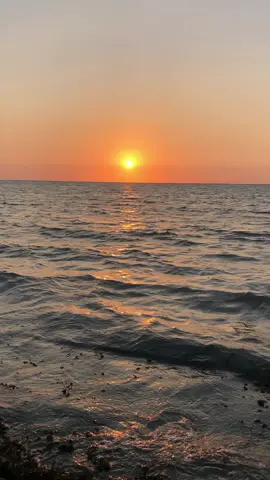 لقطات غروب الشمس مع صوت البحر..                  #اكسبلوور_فولو_لايك