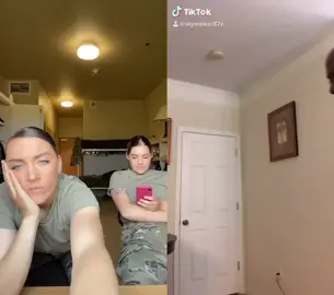 #duet with @skywalker87x  she said oh fuck at easeeeeee #army #PerfectAsIAm #duet #drillsergeant #soldier #funny #fyp #foryoupage #respect